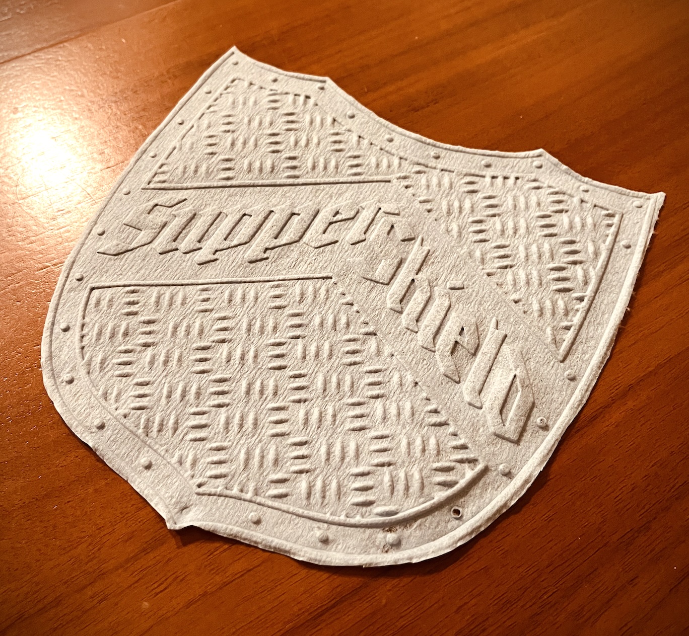 Happy kids using Supper Shield